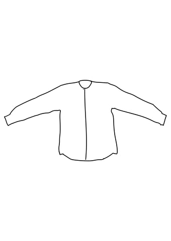 Crafted by Kowa- Long sleeve Linen Shirt- White