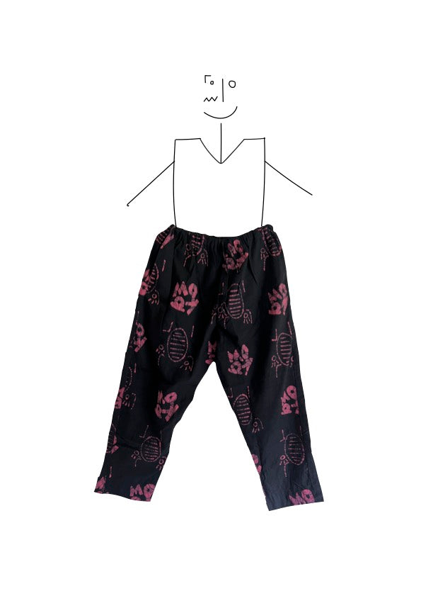 Trousers- OTU in pink and black